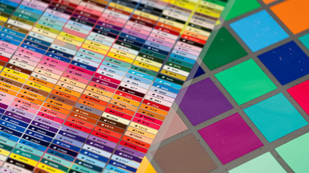 Colour reference charts