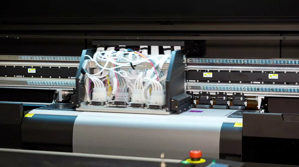 The DTF printer in production